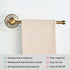 Hand Towel Bar for Bathroom Antique Bronze Brass, Rustproof Wall Mounted Towel Rack Hanger Bathroom Hardware Accessories Towel Holder,Porcelain De...