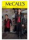 McCall's Patterns MCC 7821 McCall's M7821 MWW Sewing Pattern Men's Wide Lapel Long Leather Coat & Laced Back Vest Costume, Size 38-44...