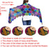 golo Wool Yarn for Hand Weaving 3.5oz Cashmere Multicolor Rainbow Yarn Fancy MQ5-012......