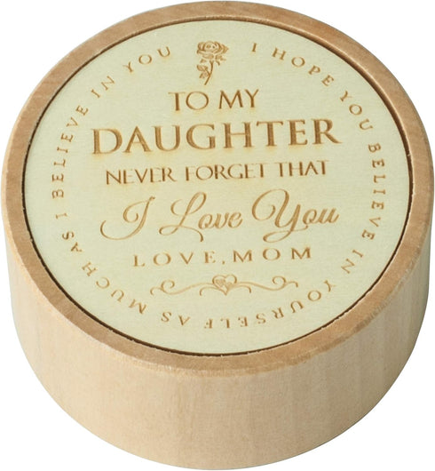 Noland Your are My Sunshine Music Box, Inspirational Gift for Daughter from Mom, Never Forget That I Love You...