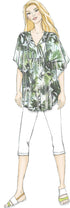 Butterick Patterns Misses' Top, Tunic And Caftan, Y (XSM-SML-MED)...