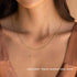 Herringbone Necklace For Women,14k Gold Plated Layered Gold Necklaces Dainty Gold Herringbone Necklace Chunky Thin Paperclip Snake Chain Choker Ne...