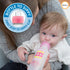 Dr. Brown's Anti-Colic Options+ Narrow Sippy Bottle Starter Kit, 8oz/250mL, with Level 3 Medium-Fast Flow Nipple and Soft 100% Silicone Sippy Spou...