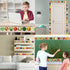 Vegetables and Fruits Themed Bulletin Board Borders Straight Border Trim for Classroom Decoration Bulletin Board Whiteboard...
