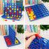 4 in a Row Game - 6 Spare Discs Included, Classic Board Game for Kids, Classic Four in a Row, Family Fun Games for Age 3 4 5 6 7 Year Old Boys Gir...