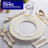 75 Pieces Heavy Duty (Gold) Plastic Silverware Set, Disposable Cutlery Set, Great for Parties, Weddings, and Catering, Flatware Utensils Included:...