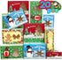MISS FANTASY Christmas Cookie Boxes with Window - 20 Pack Gift Containers for Holiday Treats...
