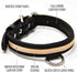 Premium Leather Dog Collar - Best Full Grain Heavy Duty Genuine Leather Collar (Tan, Small)...