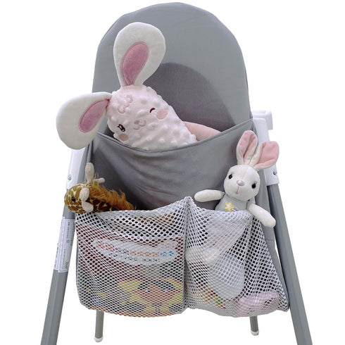 High Chairs Pocket, Suitable for IKEA Antilop High Chair, High Chair Accessories(Gray)...