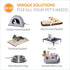 K&H Pet Products Coolin' Pet Bowl Cooling Dog Bowl Pet Water Dish for Large Medium Small Breed Dogs & Cats, Indoor/Outdoor Insulated Ice Cold Dog ...