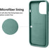 OTOFLY Designed for iPhone 13 Pro Max Case, Silicone Shockproof Slim Thin Phone Case for iPhone 13 ProMax Case 6.7 inch (Midnight Green)...