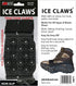 Job SITE Jobsite Ice Claws Snow & Ice Traction Cleats...
