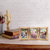 Lawrence Frames Bead Border Design, 2.5x3.5 Triple, Gold...