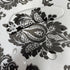Yifely Retro Black Damask Furniture Paper Self-Adhesive Shelf Liner Light Grey Table Dresser Decor Sticker 17.7 Inch by 9.8 Feet...