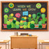 66 Pieces Cactus Classroom Decor When We Learn We Grow Bulletin Board Decorations Set Cactus Cutouts Tissue Paper Pompoms for Kindergarten Element...
