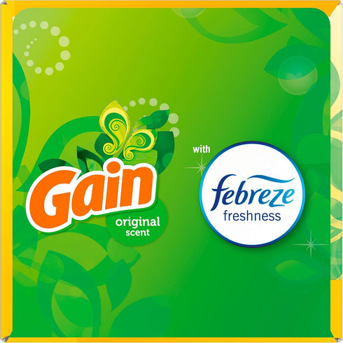 Glad Trash Bags, Medium Drawstring Garbage Bags, 8 Gal, Gain Original Scent with Febreze, 26 Ct (pack of 1), Pack May Vary...