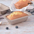 6-Inch Loaf Pan, Non-Stick Baking Bread Pan, Carbon Steel Bakeware Set of 2 7.2" x 4.1" x 1.9" (Champagne Gold)...