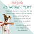 6" Natural Bully Stick Dog Treats - Healthful Dog Chews (Medium 15 Count)...