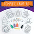 Creativity for Kids Halloween Window Art - Halloween Crafts, Make Your Own Halloween Window Clings...