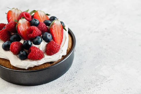 MasterClass 20 cm Deep Cake Tin with PFOA Free Non Stick and Loose Bottom, 1 mm Carbon Steel, 8 Inch Round Pan...