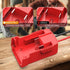 2PCS Power Wheel Battery Adapter for Milwaukee M18 Battery Adapter Converter 18V Battery Adapter Kit 12 AWG Wire with Fuses and Connectors...