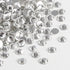 beadsland Flat Back Crystal Rhinestones Round Gems for Nail Art and Craft Glue Fix, Crystal (4.6-4.8mm) SS20/1440pcs...