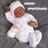 Aori Reborn Baby Dolls Clothes 20 inch Outfit White Onesie for 17-20 Inch Reborn Doll Newborn Dolls...