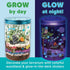 Creativity for Kids Grow 'N Glow Terrarium Kit for Kids - Educational Science Kits Ages 6-8+, Kids Gifts for Boys and Girls, Craft and STEM Projec...