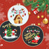 3 pcs christmas embroidery kit,embroidery kit for beginners adults,cross stitch kits with Patterns and Instructions3 Embroidery Hoop 3 Set Embroid...