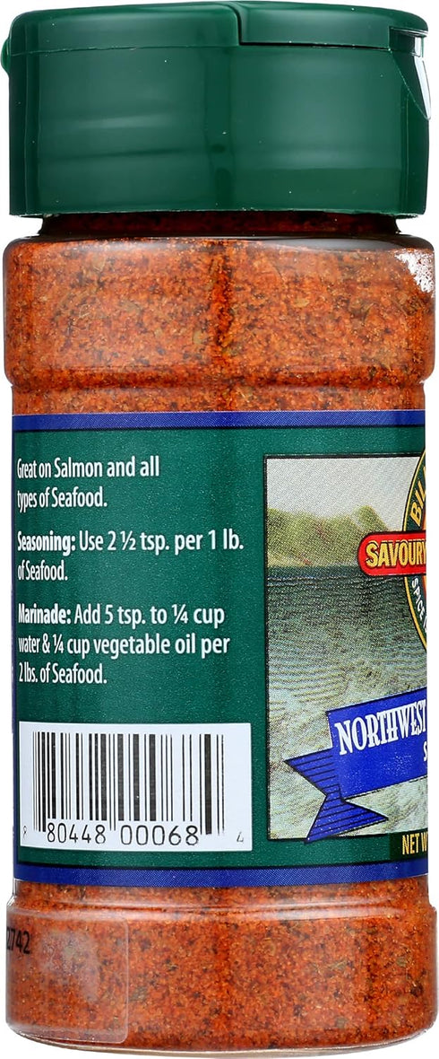 Baron Spices & Seasonings Northwestern Salmon Seasoning, 2.61 OZ...
