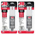 J-B Weld Original Steel Reinforced Epoxy Syringe, High Strength, 2 Pack, Dark Grey, 50165-2...