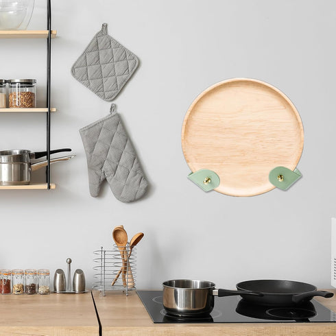Pot Lid Holder - Pot Lid Organizer Inside Cabinet Wall Mount Metal Durable Pot and Pan Lid Storage for Kitchen...