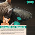 Ruff 'N Ruffus Dog Brush for Shedding - Double Sided Undercoat Rake for Dogs & Cats - Dematting Comb for Dogs - Deshedding Dog Brush with Nail Cli...