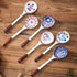 Soup Spoon, Asian Ceramic Spoons with Long Handle Japanese Soup Spoon, Chinese Ramen Spoons Easy to Hold for Ramen Wonton Noodle Miso Dumplings-Se...