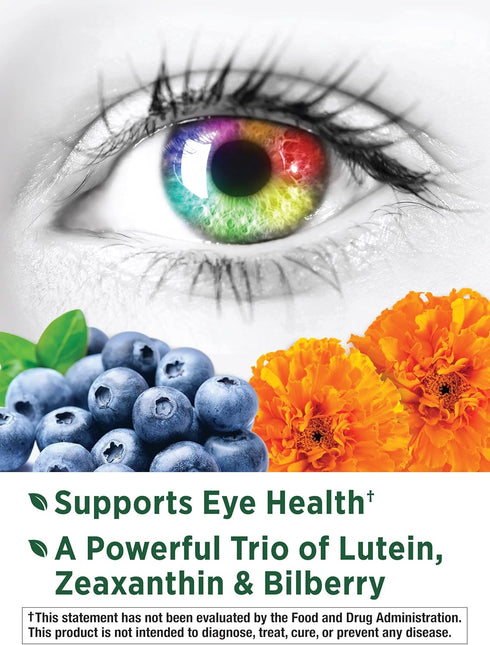 Lutein and Zeaxanthin Supplement | 20mg | 39 Softgels | with Bilberry | Non-GMO & Gluten Free | by Nature's Truth...