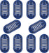 Techecook 10Pack Demineralization Cartridge Fit for HoMedics Ultrasonic Humidifier Demineralization Cartridge Filter UHE-HDC4- Eliminate White Mis...