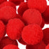 MECCANIXITY Pom Felt Balls Felting Fabric 1.5cm 15mm Red for Home Craft Project DIY Pack of 300...