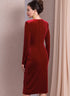 Vogue Misses' Lined Knit Dress Sewing Pattern Packet, Sizes 16-18-20-22-24, Multicolor...