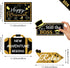 20 Pieces Retirement Party Decorations Happy Retirement banner Sign outdoor Retired Yard Directional Sign Supplies, 10 Styles(Black, Gold, White)...