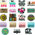 Dog Mom Silicone Focal Beads for Pens Characters Mama Club Focal Beads Silicone Charms Keychain Making Kit Assorted Silicone Shaped Beads for Bead...