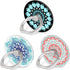 Bonoma Phone Ring Stand Holder, 3-Pack 360 Degree Rotation Universal Finger Ring Stand Compatible with Smartphones and Tablets Mandala...