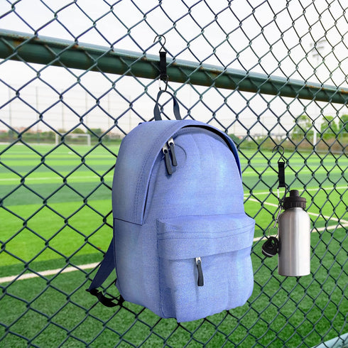 Fence Hooks for Baseball Bag Nylon Safety Buckles Fence Hooks Multifunctional Hanging Buckles Metal Hooks Suitable for Softball Outdoor Sports Equ...