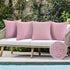 OTOSTAR Outdoor Waterproof Throw Pillow Covers Garden Decorative Cushion Case Pillow Covers Square Outdoor Pillowcases Patio Pillows for Couch Sof...