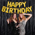 KatchOn XtraLarge Black Streamers - 3.2x8 Feet, Pack of 2 | Fringe Backdrop for Black Party Decorations | Tinsel Backdrop for Birthday, Bacheloret...