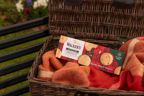 Walkers Gluten Free Pure Butter Ginger & Lemon Shortbread Cookies, 4.9 Ounce...