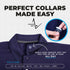 Collar Stays for Men’s Dress Shirts & Polo’s. Fashion Hack for Plastic, Metal, & Magnetic Collar Stay 24hr Hold...