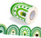 49.2 Ft St. Patrick's Day Rainbow Bulletin Board Border Roll, Self-Adhesive Shamrock Bulletin Board Border Trim for Patrick's Day Party School Cla...