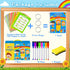 Preschool Learning Activities, 62 Pages Educational Workbook for Kids, Handwriting Practice, Montessori Toys, Autism Materials, Alphabet Learning,...