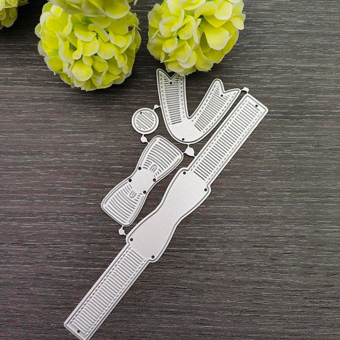 Bow Tie Cutting Dies,Cut Dies Metal Stencils Metal Cutting Dies for Card Making Embossing Tool Stencil Scrapbooking DIY Craft Album Paper Card Dec...
