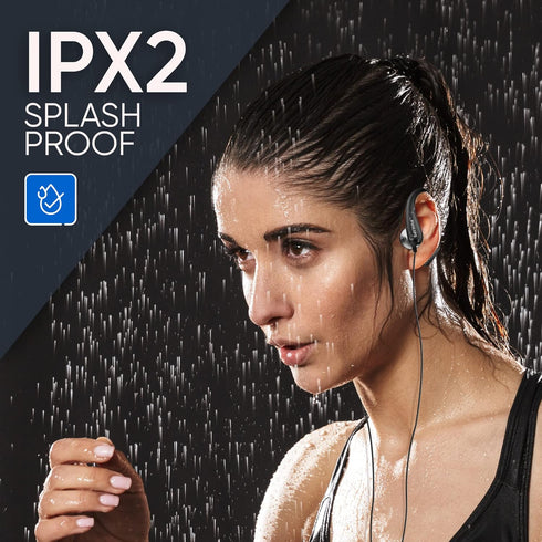 Philips Earbuds with Earhooks Over The Ear Earbuds, Wired Wrap Around Earbuds Earhook with Microphone, Flexible Sports in Ear Headphones for Runni...